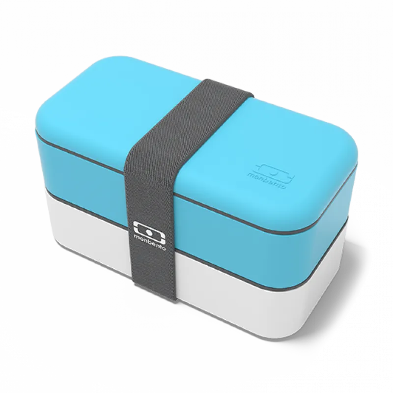 MB Original Lunchbox Himmelblau Weiss