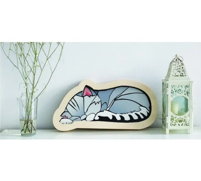 Katze Lampe