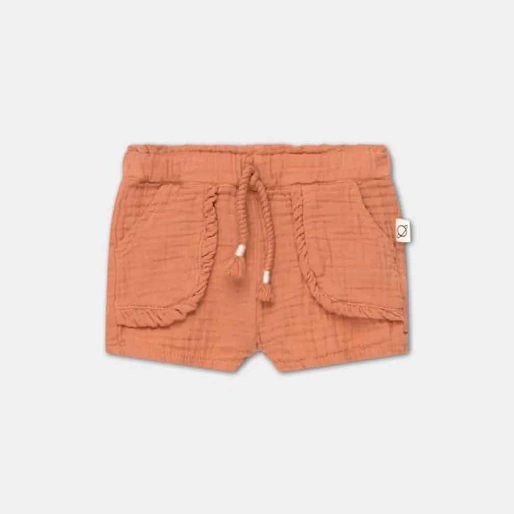 Shorts Musselin Stella Terracotta