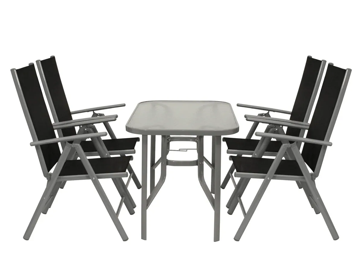 Balkonset BRASILIA Eukalyptus 7-teilig, geölt, FSC®-zertifiziert