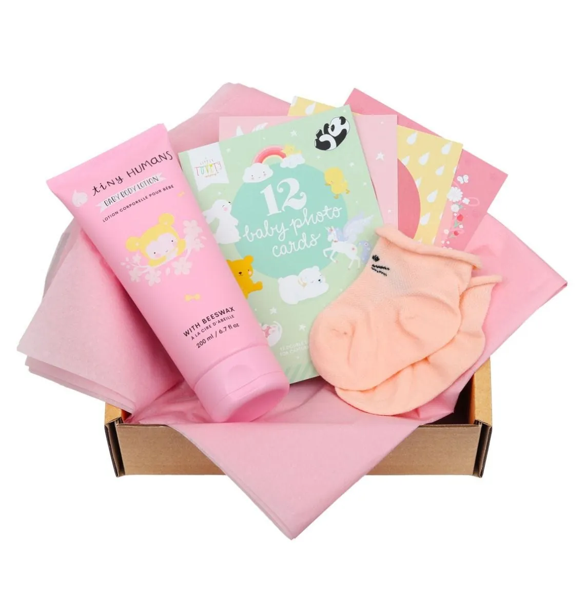 Baby Geschenkbox Welcome little Girl