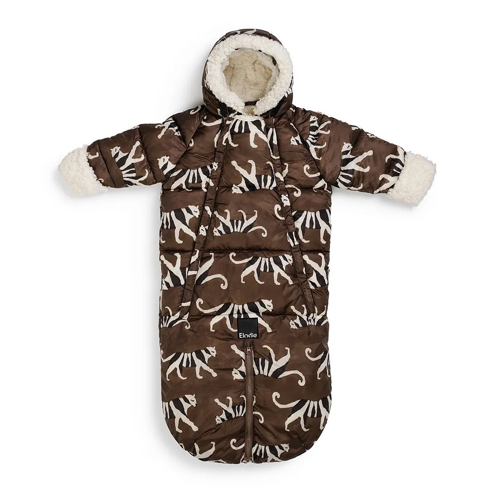 Fusssack Overall White Tiger (geeignet für Autositz)