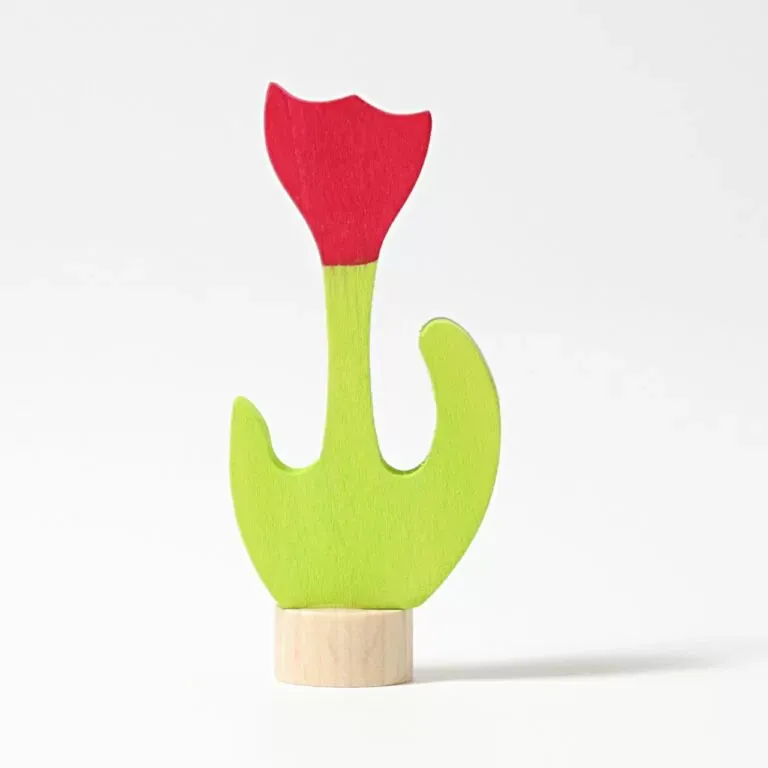Grimm's Steckfigur Rote Tulpe
