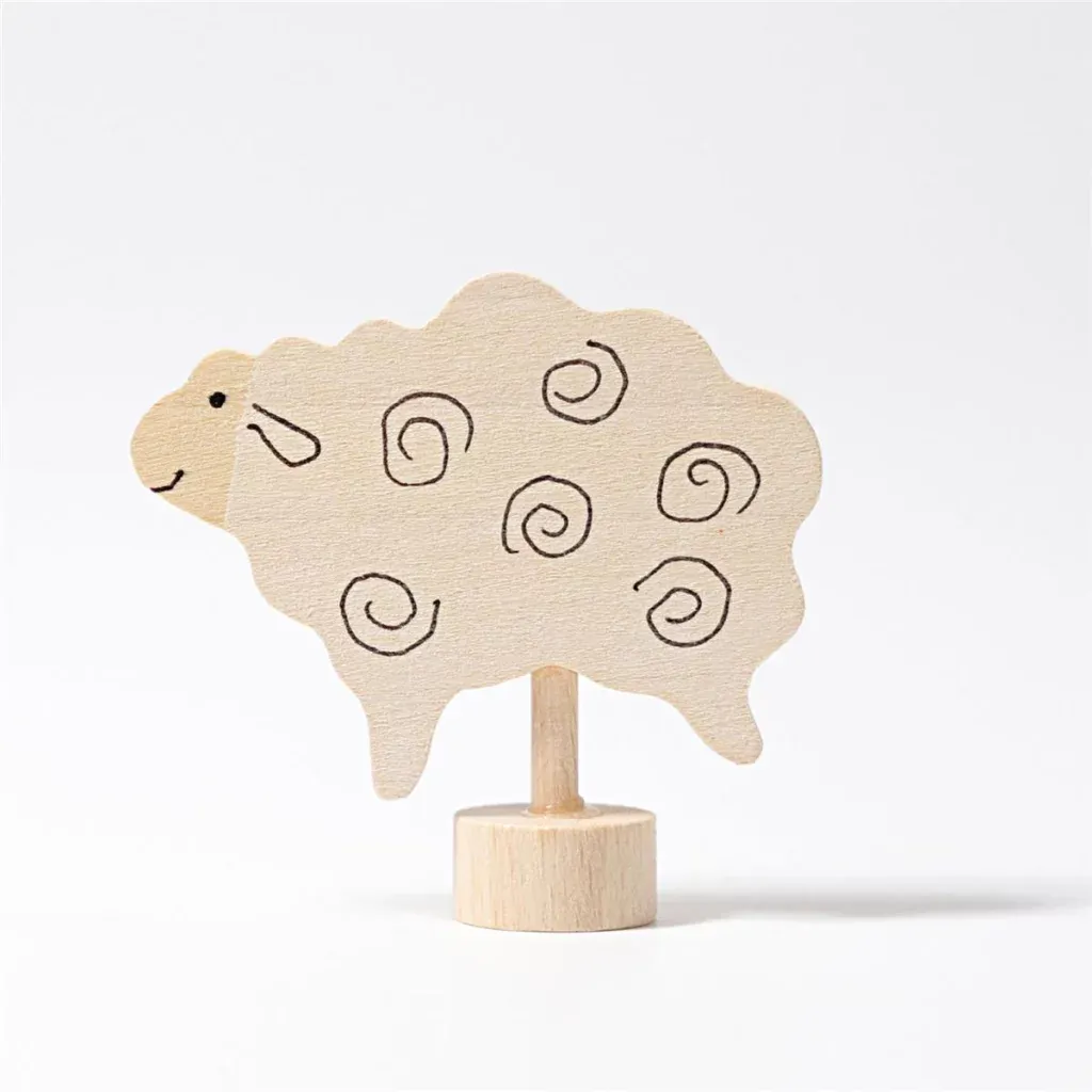 Grimm's Steckfigur stehendes Schaf