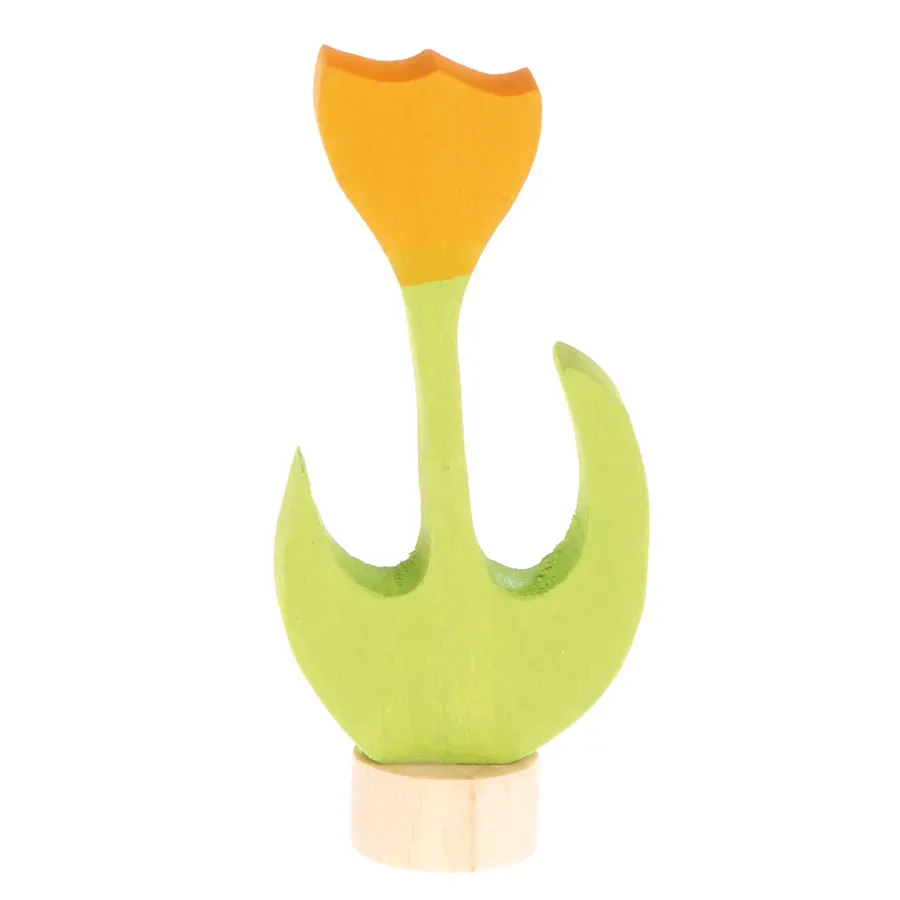 Grimm's Steckfigur Gelbe Tulpe