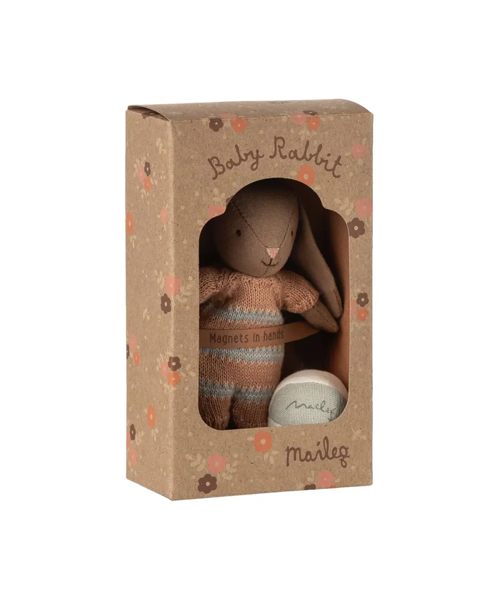 Maileg • Hase Set Micro braun dusty rose