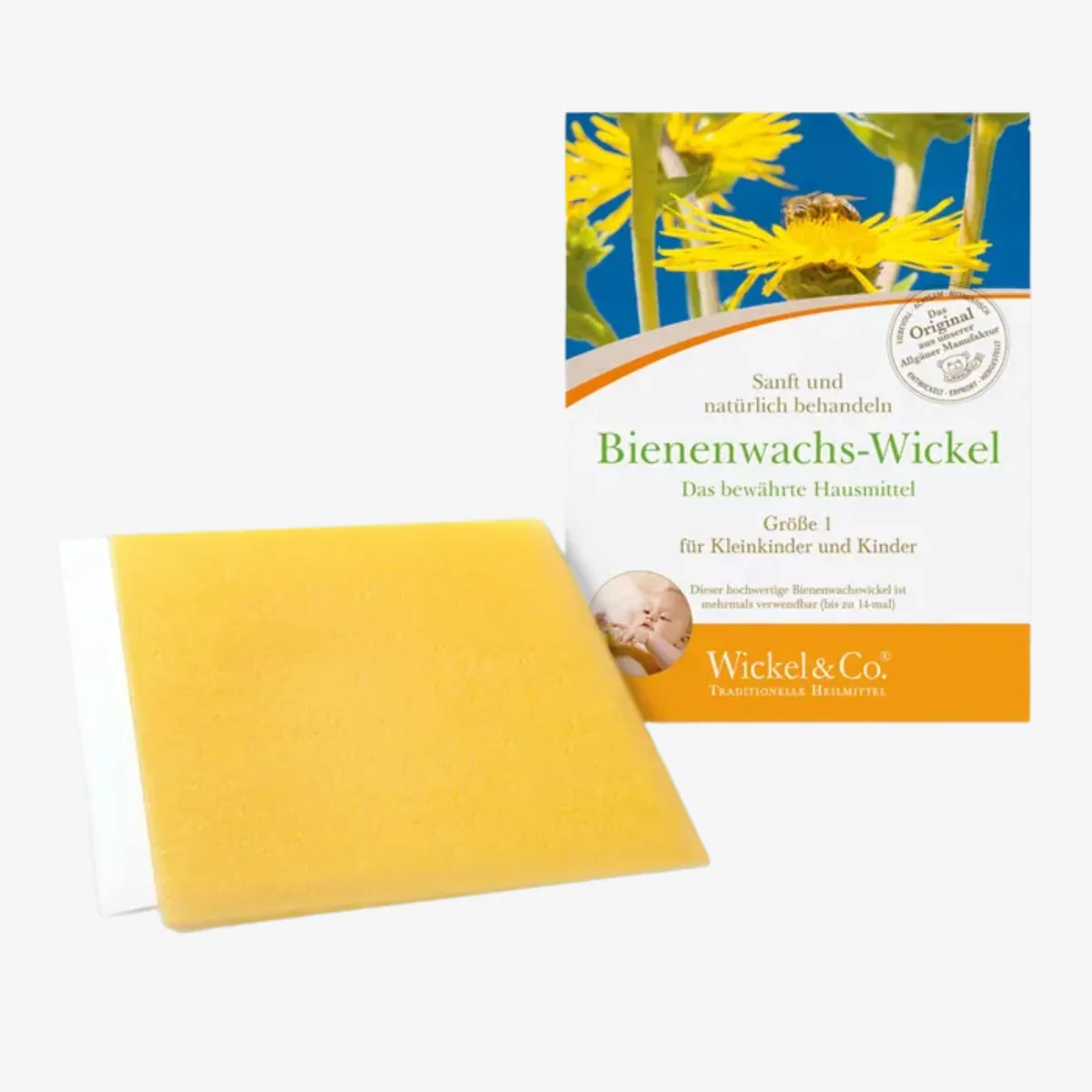 Bienenwachswickel klein