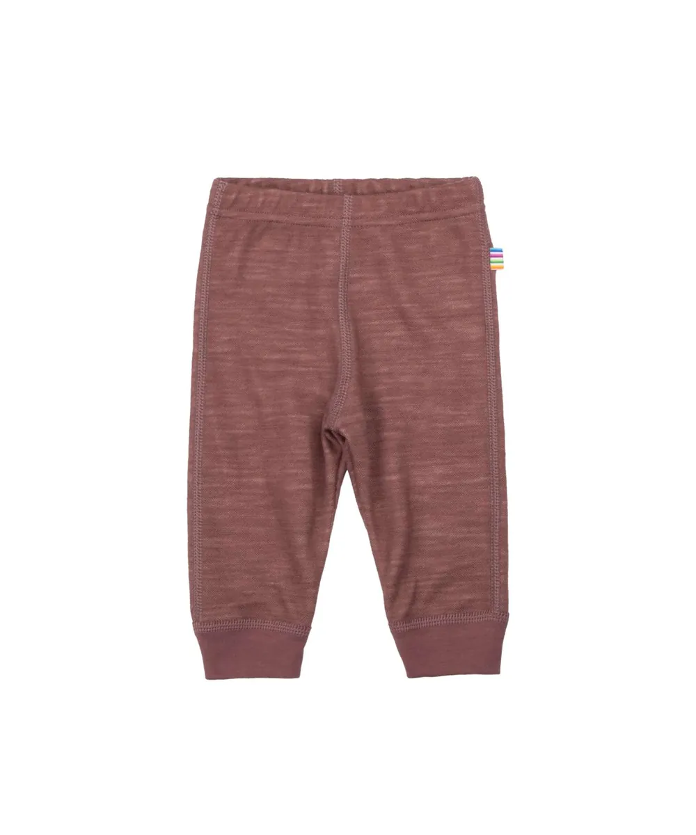 Joha • Leggings aus Merinowolle/Bambus dark rose