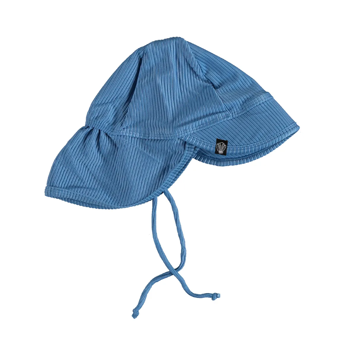 UV Badehut Ribbed High Tide Blau