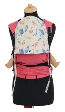 Huckepack Wrap Tai Medium Flamingo