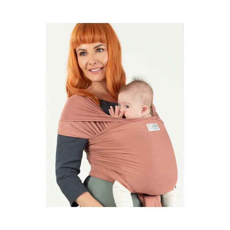 Isara Stretchy Wrap - Elastisches Tragetuch - rosty rose