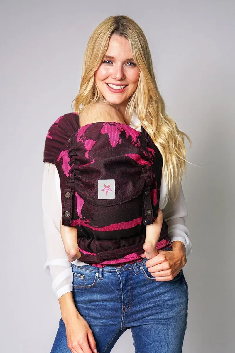 Kokadi Babytrage WrapStar Colors of the worl 2.0 Toddler - Testtrage