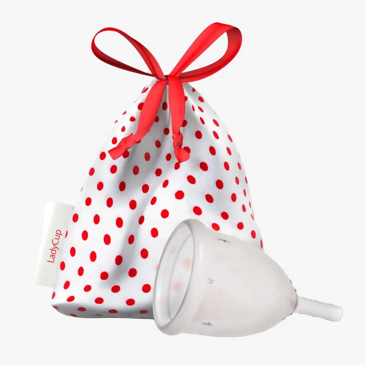 Ladycup transparent Grösse S