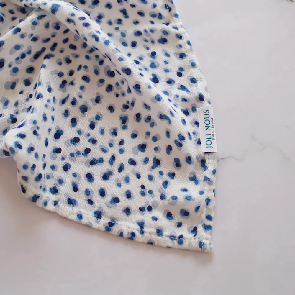 Le Lange XL Pois bleus