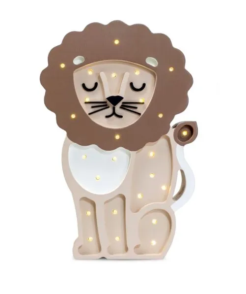 Little Lights Lion Lampe Kenya Coffee