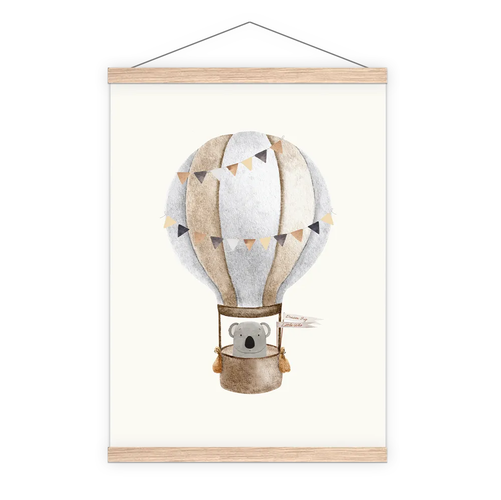 littlewho Ballon - Notfallposter