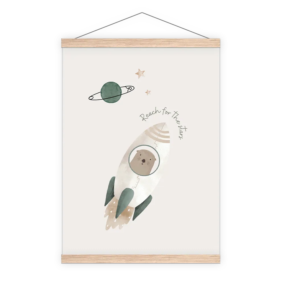 littlewho Rocket - Notfallposter