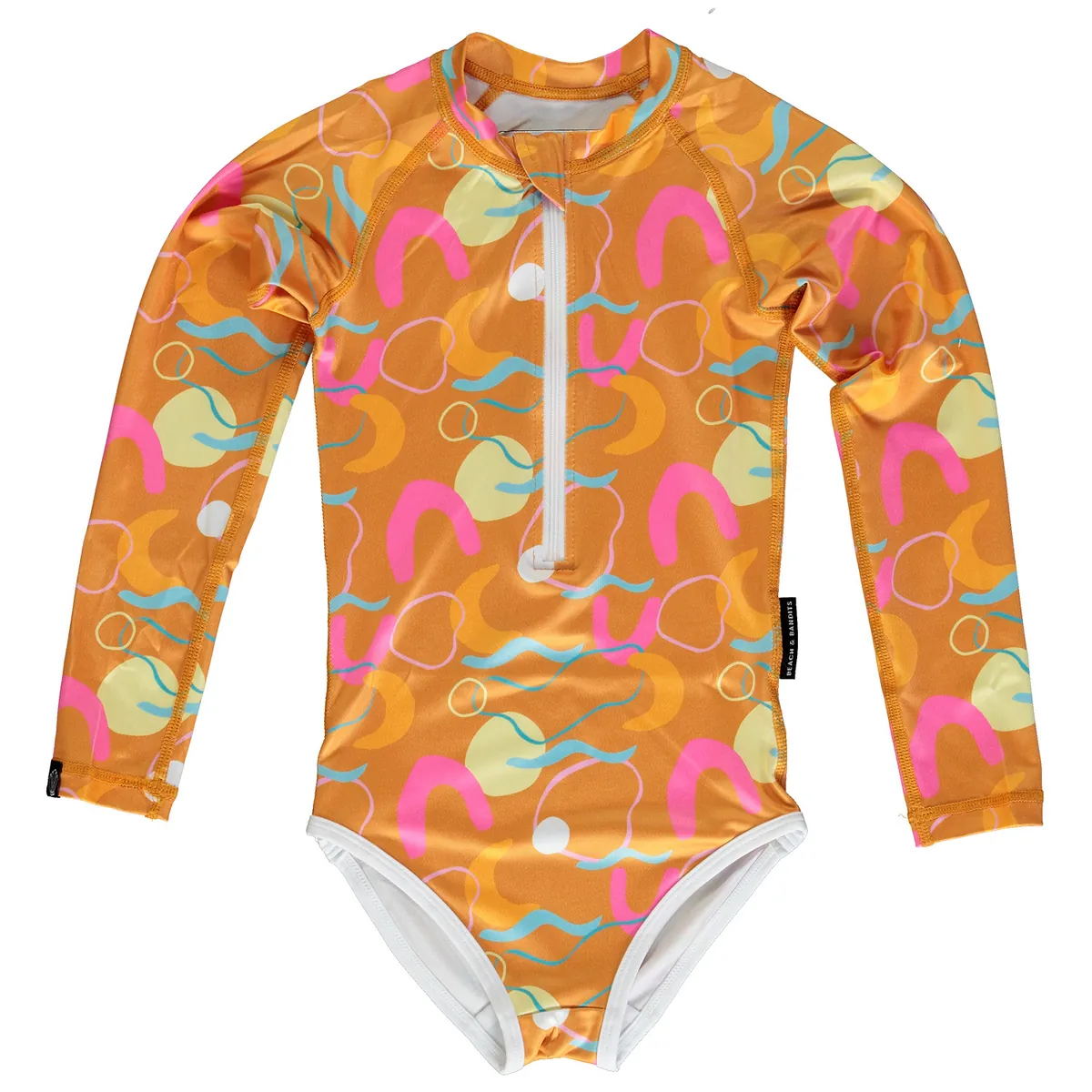UV Badeanzug Lollipop Orange
