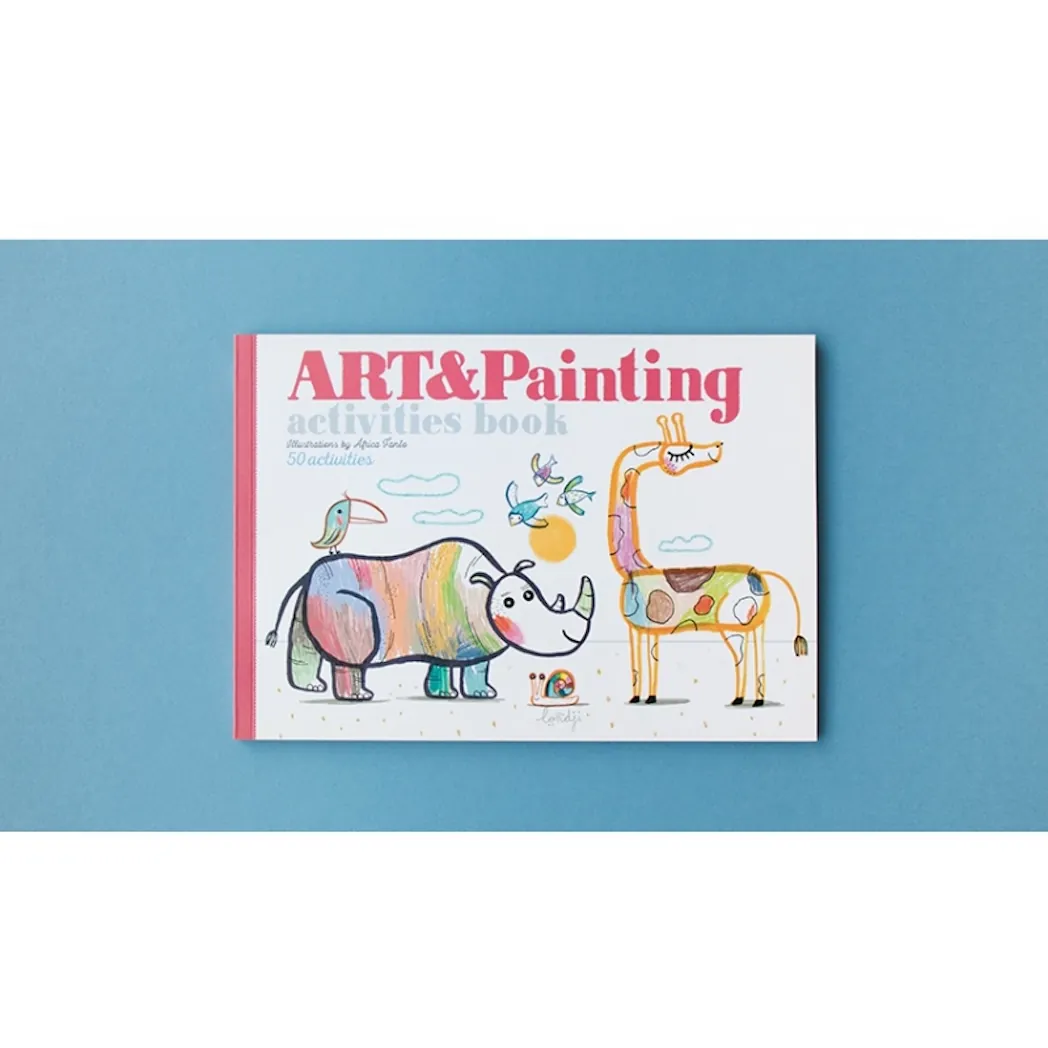 Aktivitäten Malbuch Art and Painting