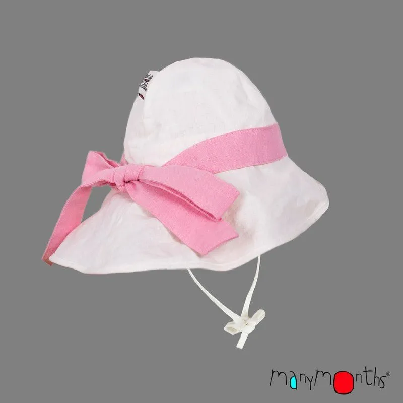 ManyMonths Adjustable Summer Hat mit Schleife natural
