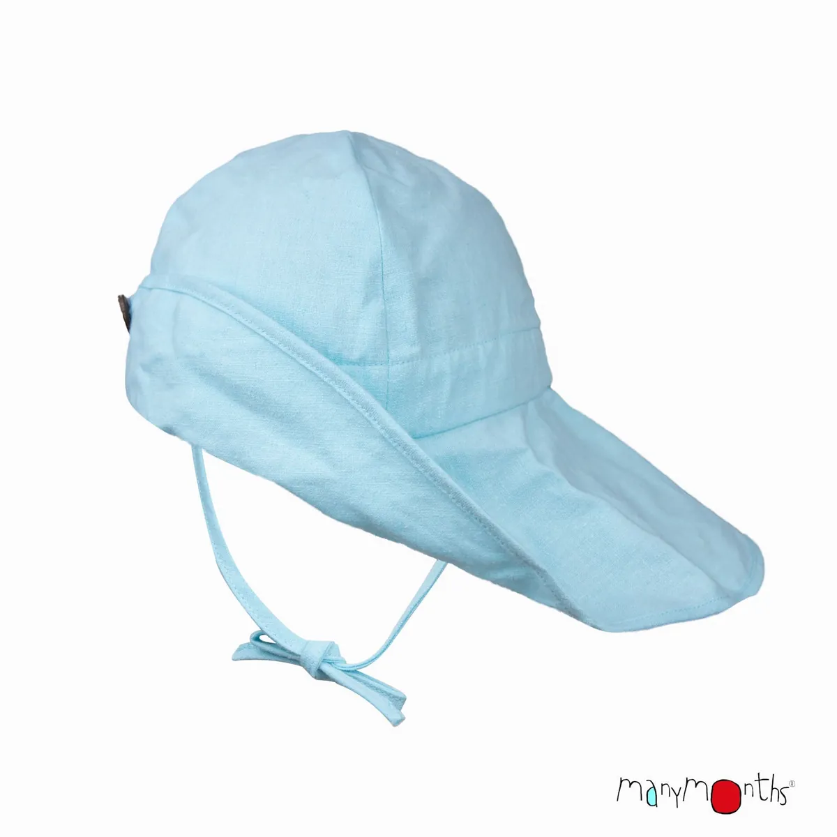 ManyMonths Summer Hat Light Hanf (Mütze) - Pool Turquoise
