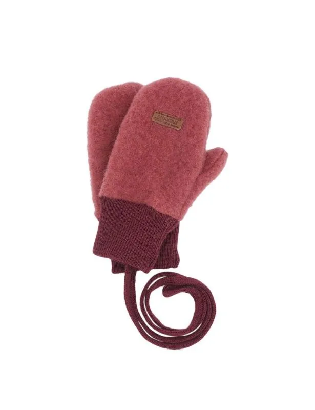 Maximo Wollfleece-Mini-Fausthandschuhe - wildrose