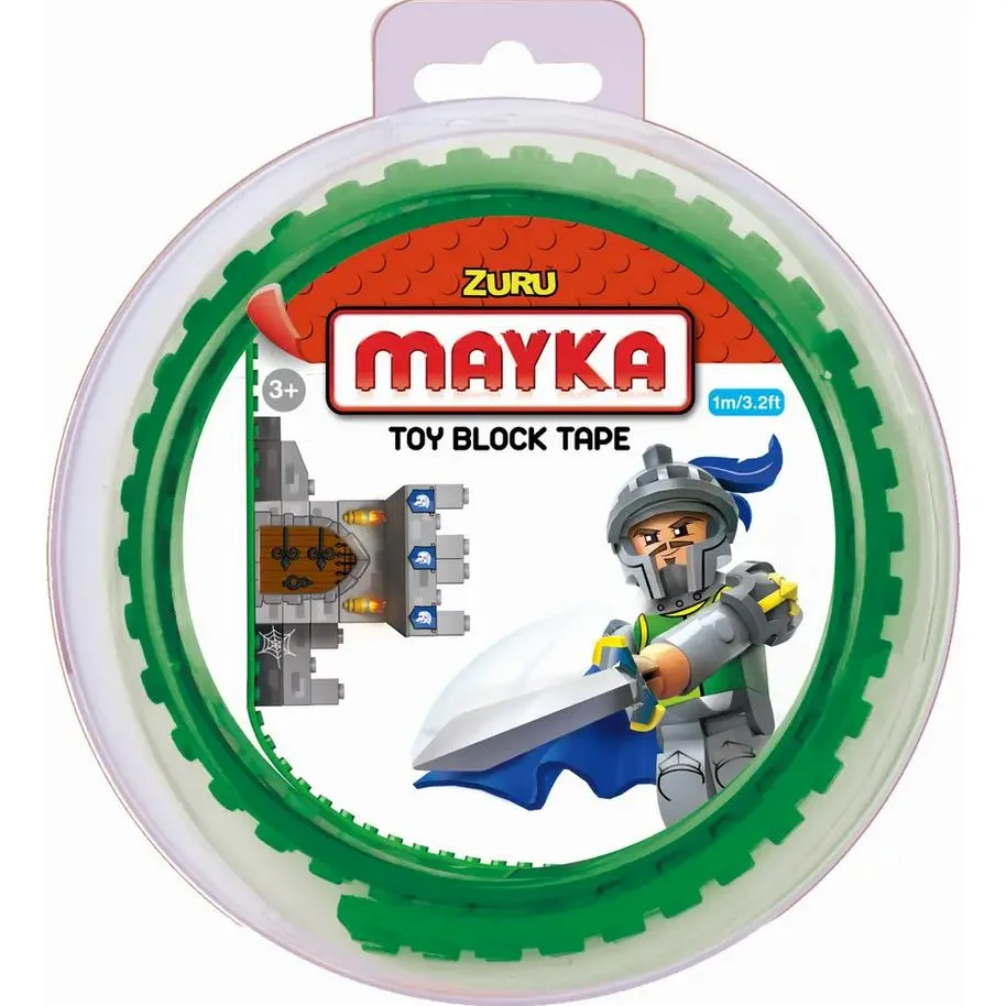 LEGO Klebeband 2-reihig Grün