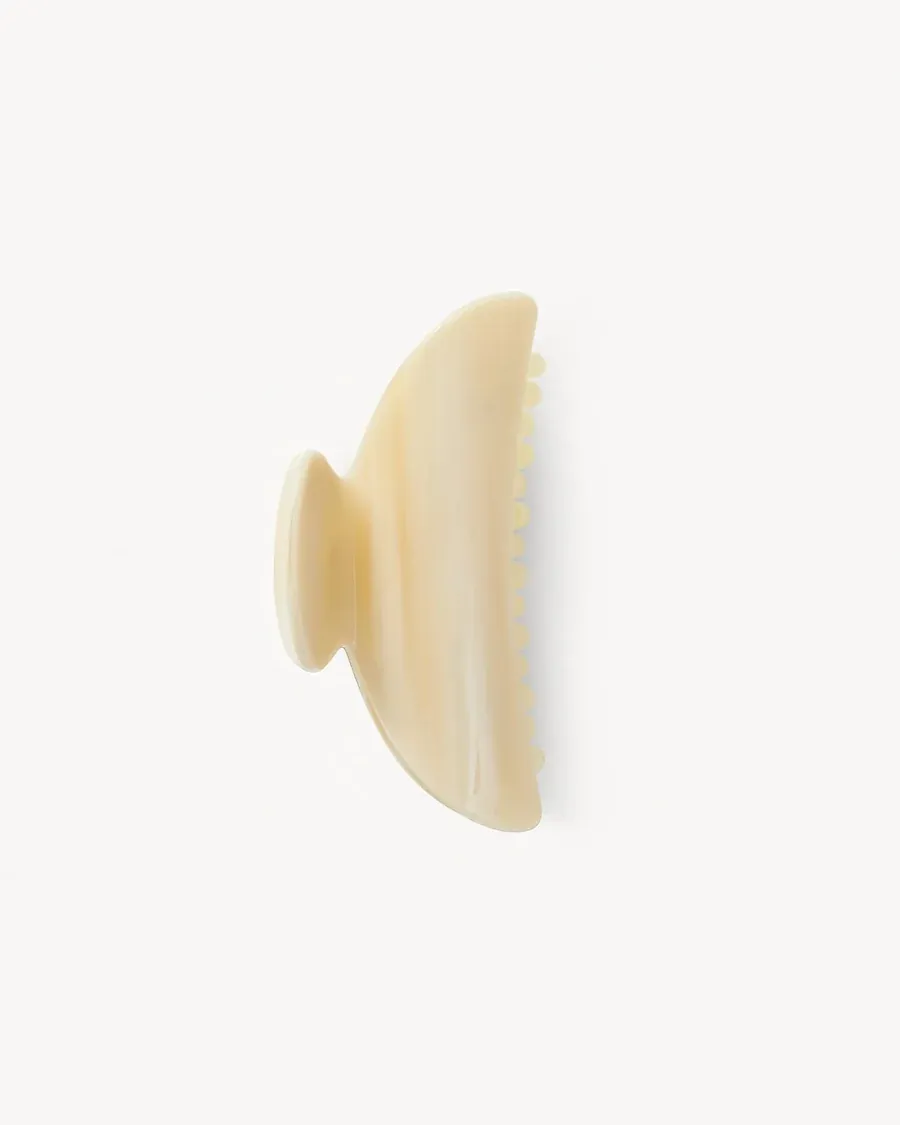 Machete Haarklammer Midi Alabaster