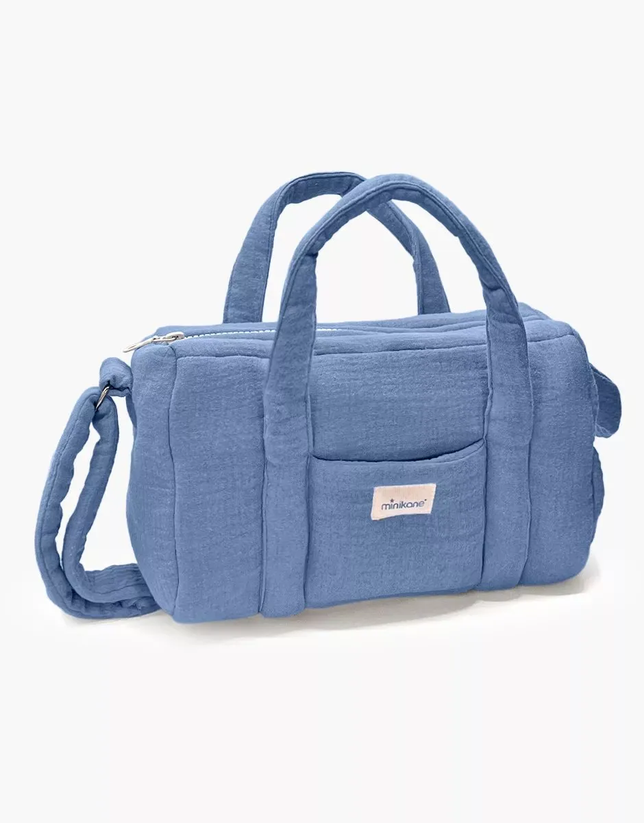 Minikane Puppen-Wickeltasche | Bleu Jean