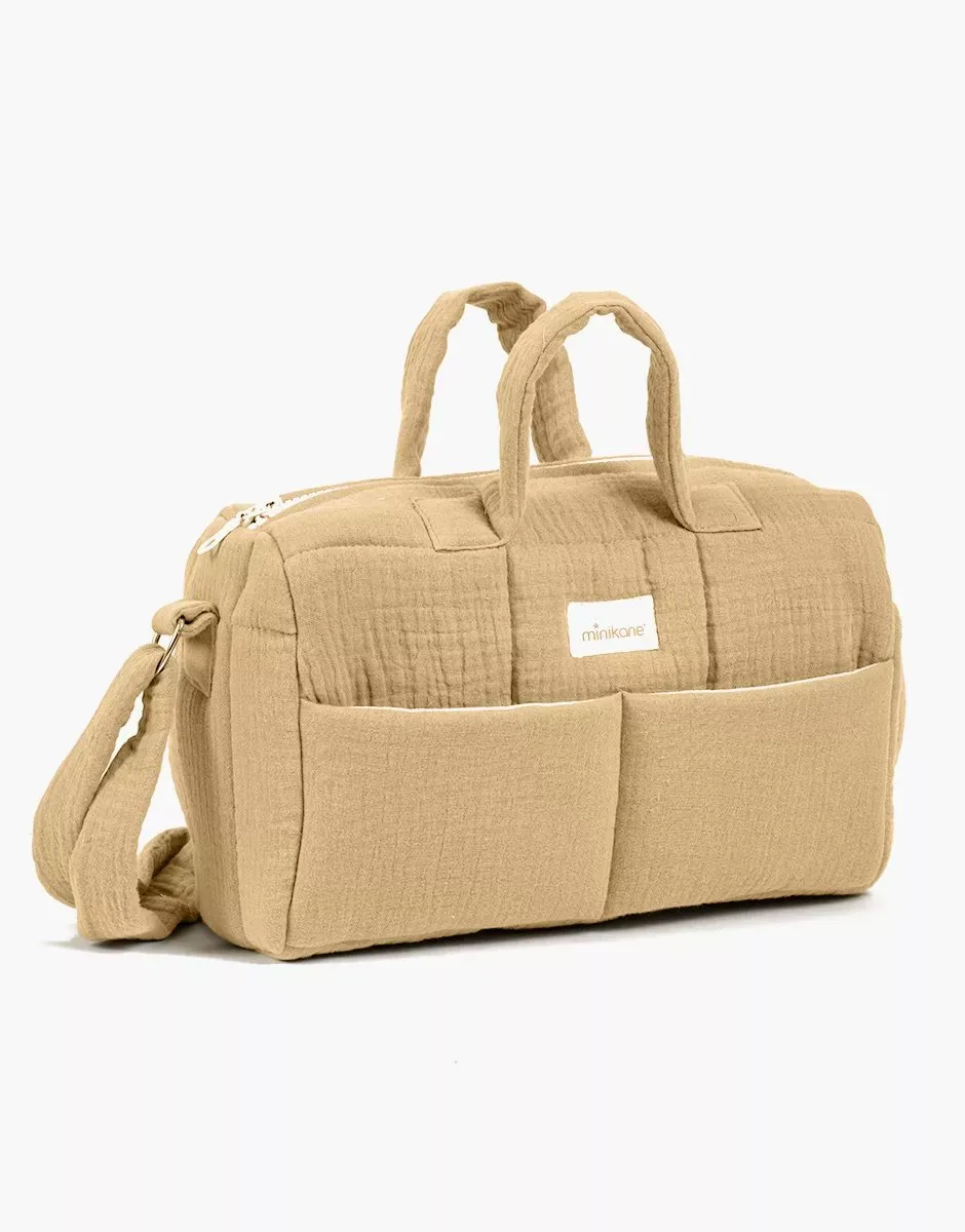 Minikane Puppen-Wickeltasche | Latte