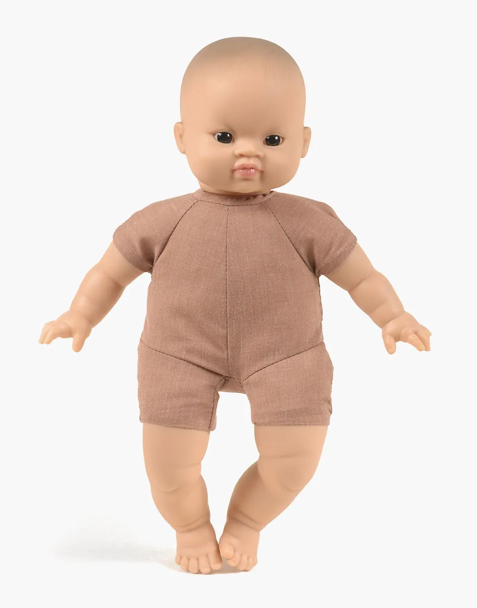 Minikane Baby-Puppe "Mateo" mit Stoffkörper 28cm