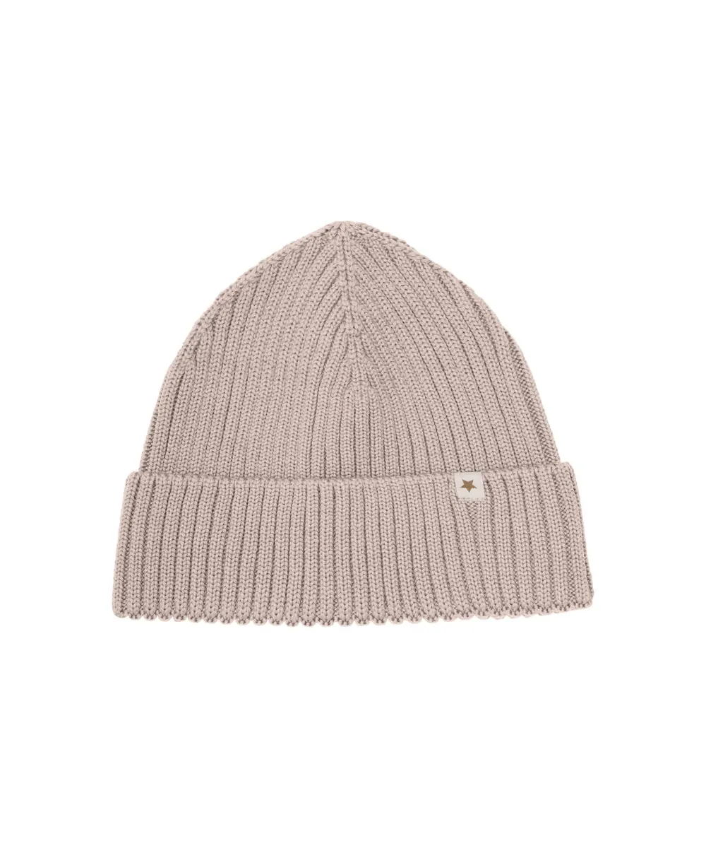 Huttelihut • Beanie Wool Knit camel melange
