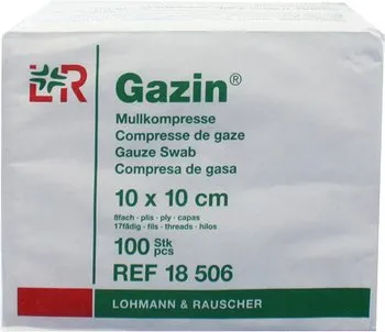 Mull-Kompressen 100 Stück à 10x10cm