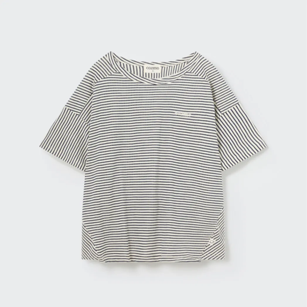 T-Shirt Alan Striped navy