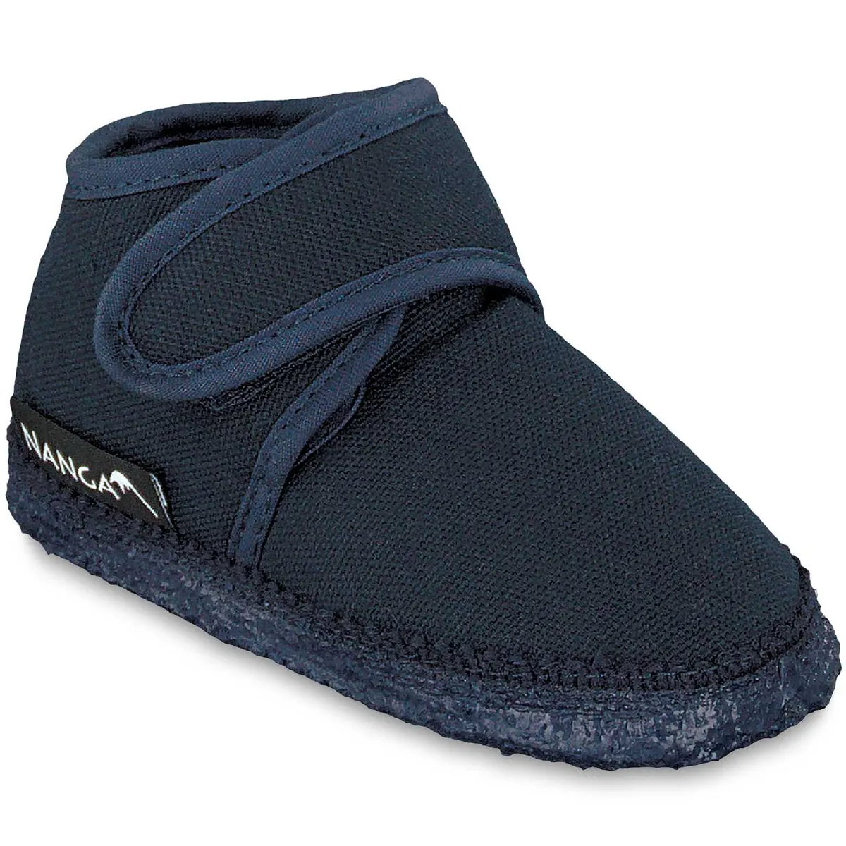 Nanga Lauflernschuhe Biobaumwolle - blau