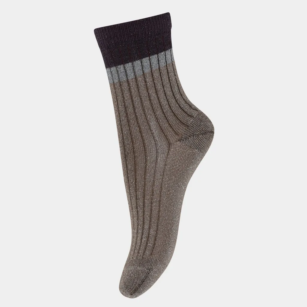 Socken Norma Glitter Dk.Purple