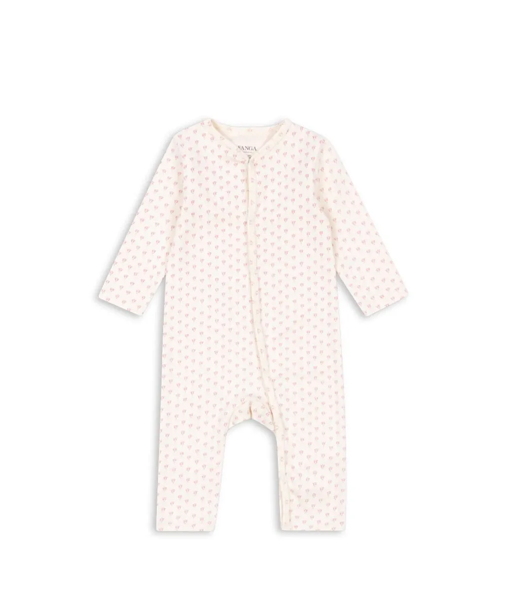 Konges Sløjd • FANGA Bello Onesie / Strampler punto rosa
