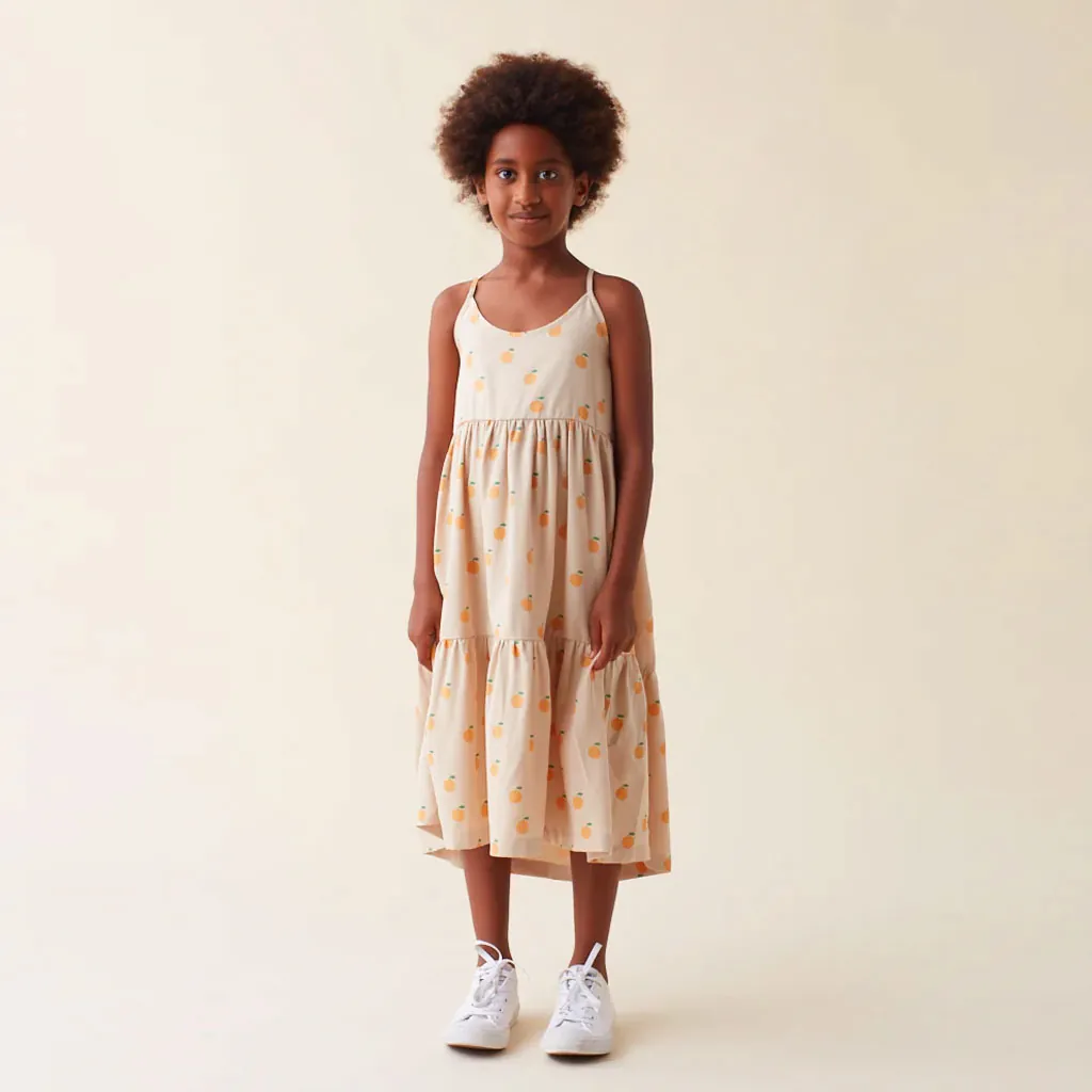 Kleid Strap Oranges