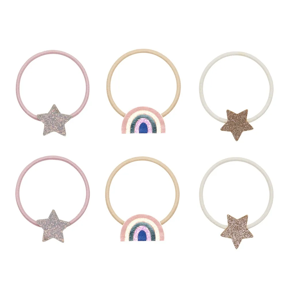 Mimi & Lula Mini Haar-Gummi "Rainbow & Star"