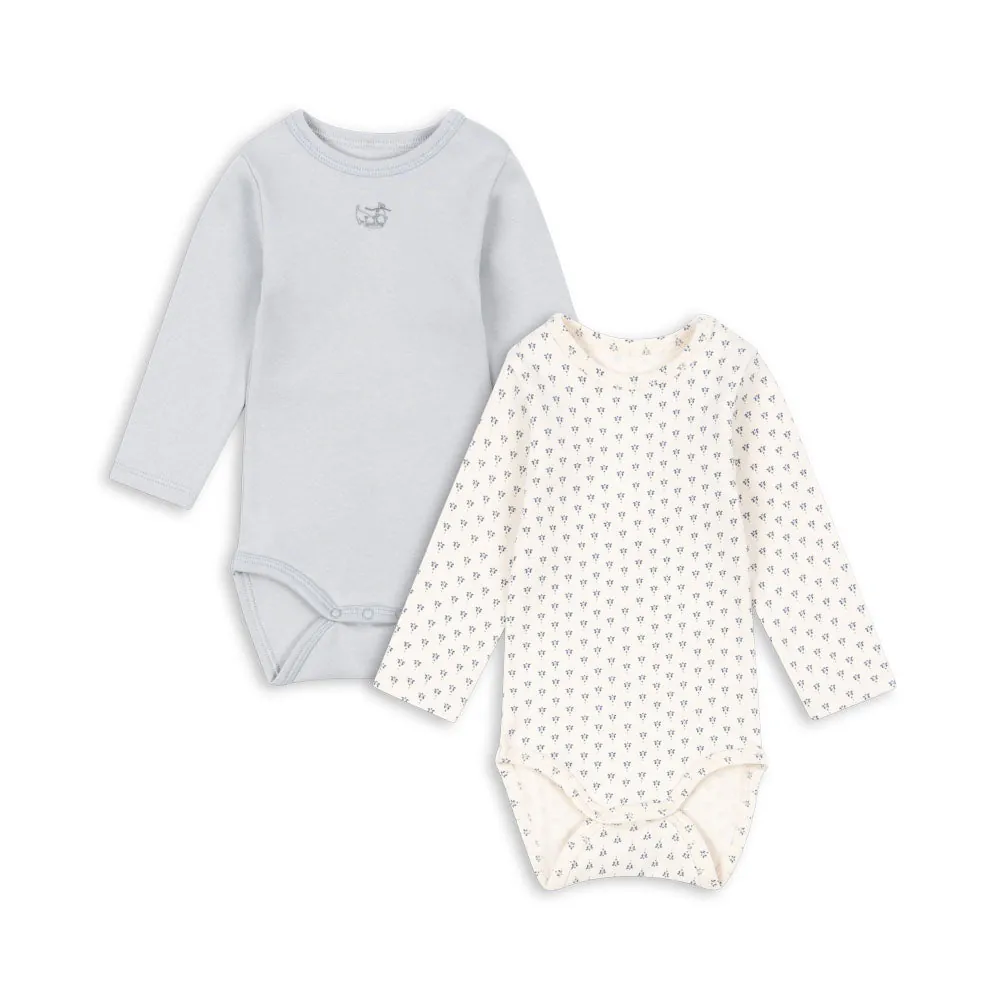Konges Sløjd Body 2er Set "Bello" | Blue mix