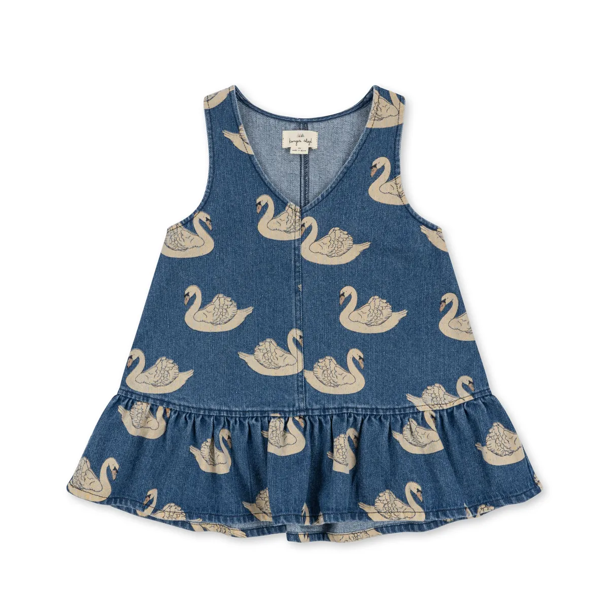 Konges Sløjd Kleid Denim "Magot" Swan