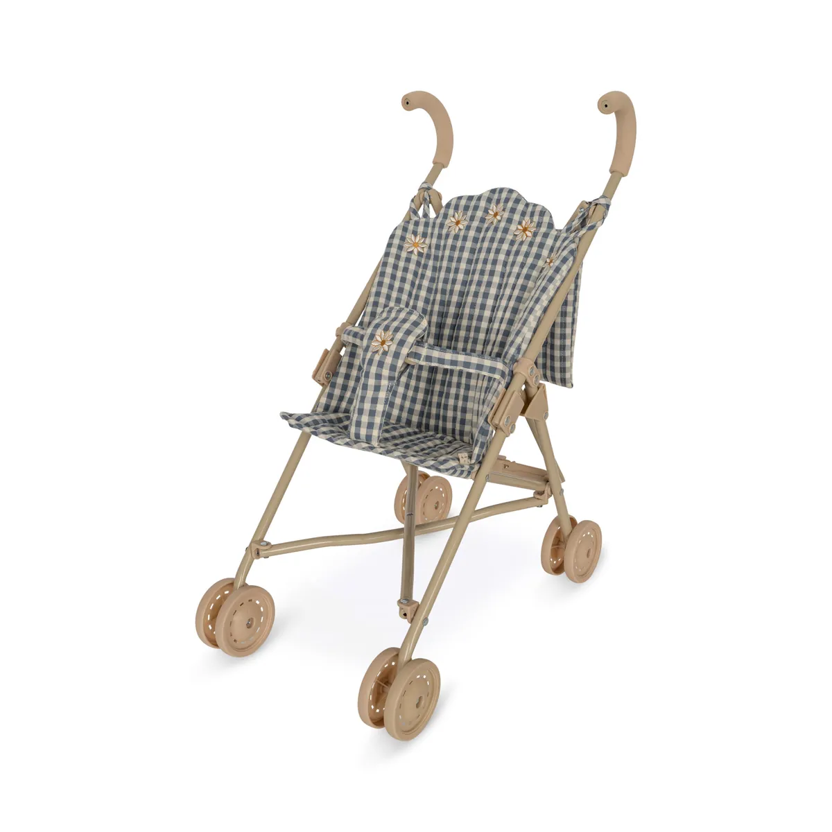 Konges Sløjd Puppen-Buggy "Doll Stroller Captains Blue Check"