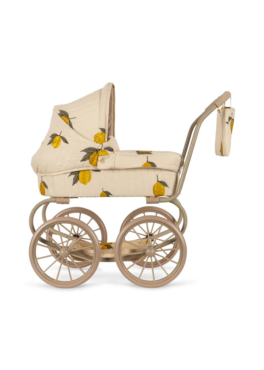 Konges Sløjd Puppenwagen "Mini Doll Pram Mon Grand Citron Glitter"