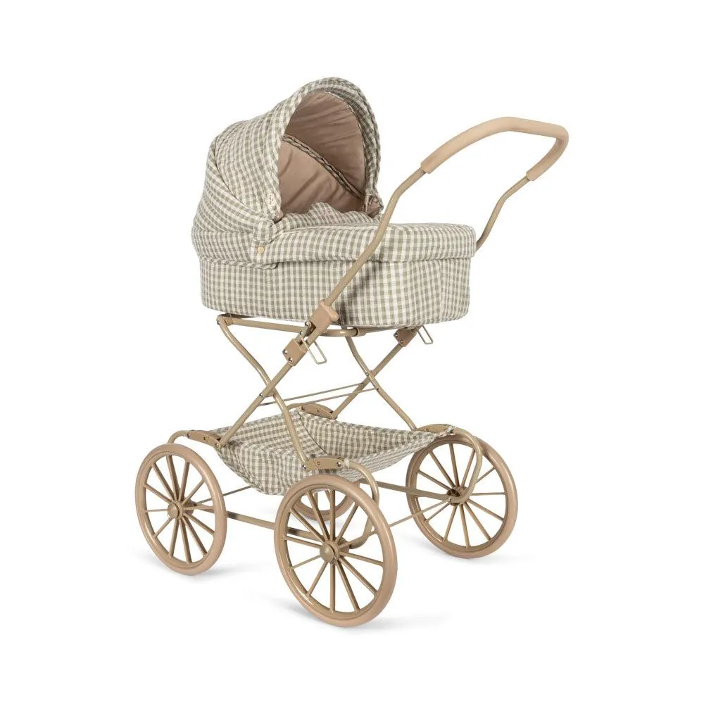 Konges Sløjd Puppenwagen "Doll Pram Tea Check"
