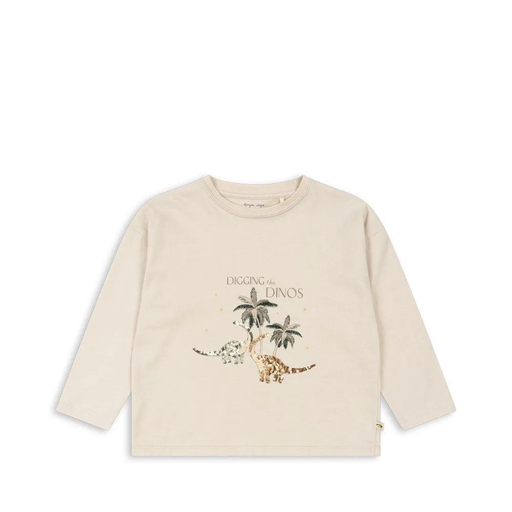 Konges Sløjd Langarmshirt "Lin" French Oak