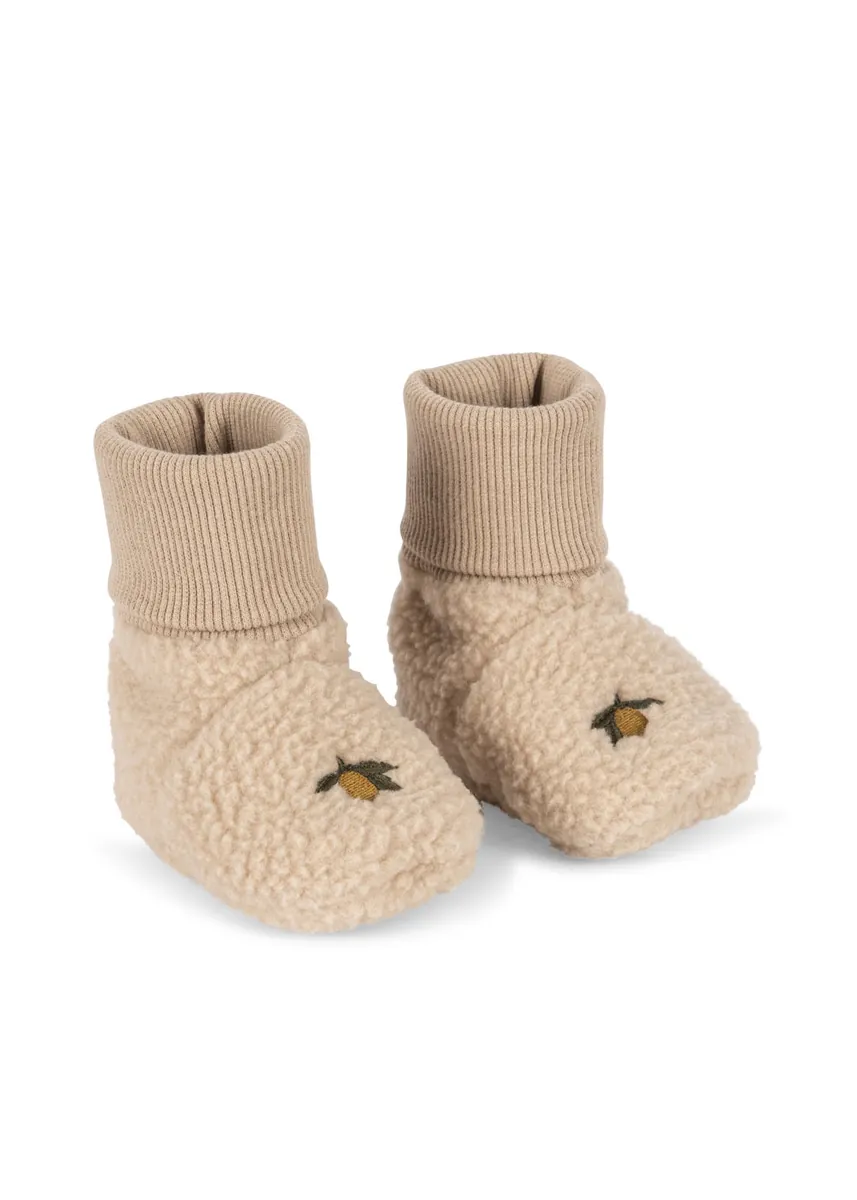 Konges Sløjd Babyschuhe Bio-Baumwolle | "Safa" Oxford Tan