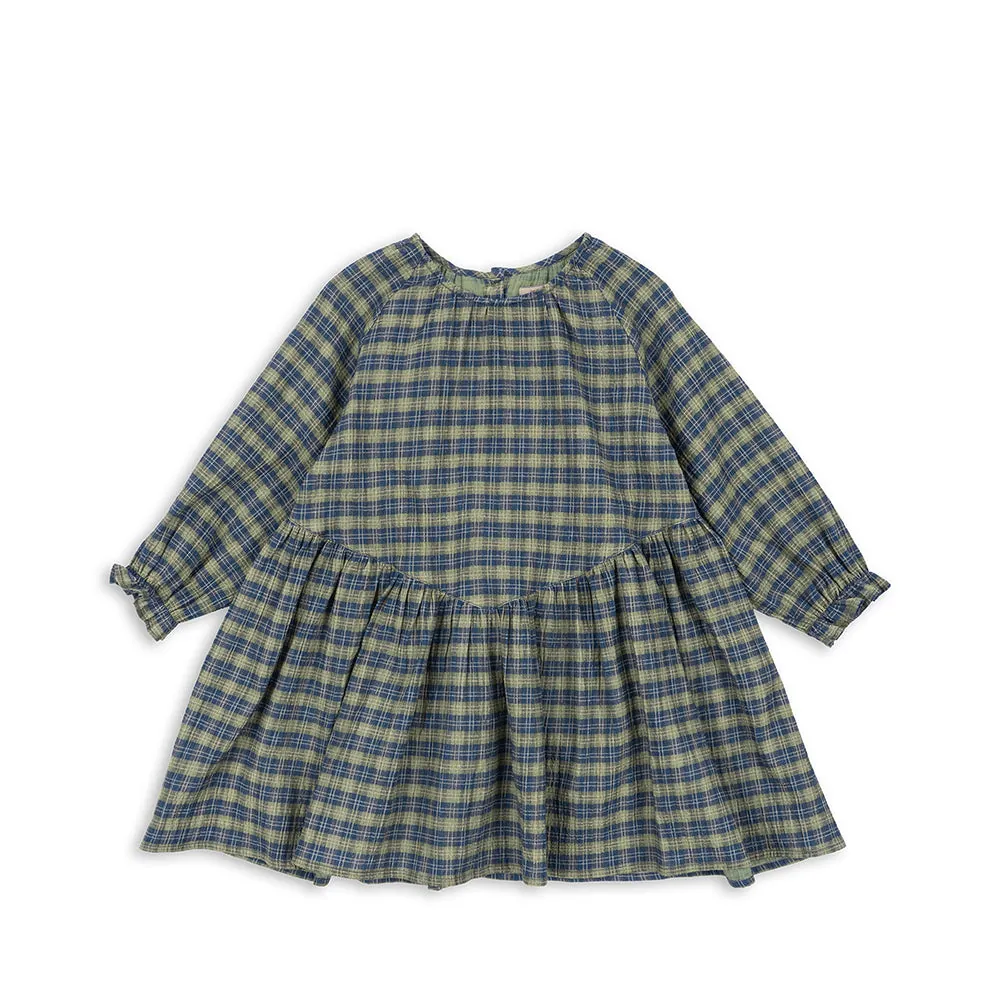 Konges Sløjd Kleid "Terre" Laurel Blue Check