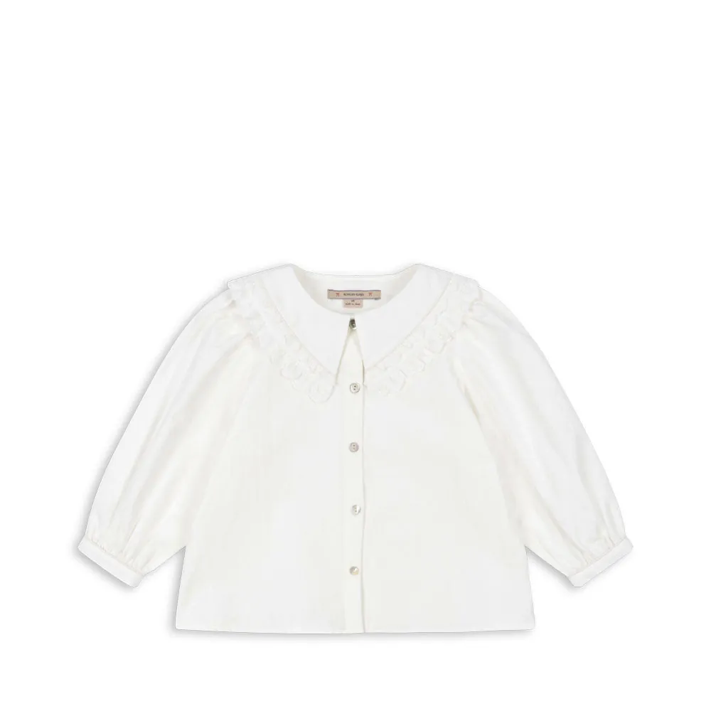 Konges Sløjd Bluse "Coeur" | Optic White