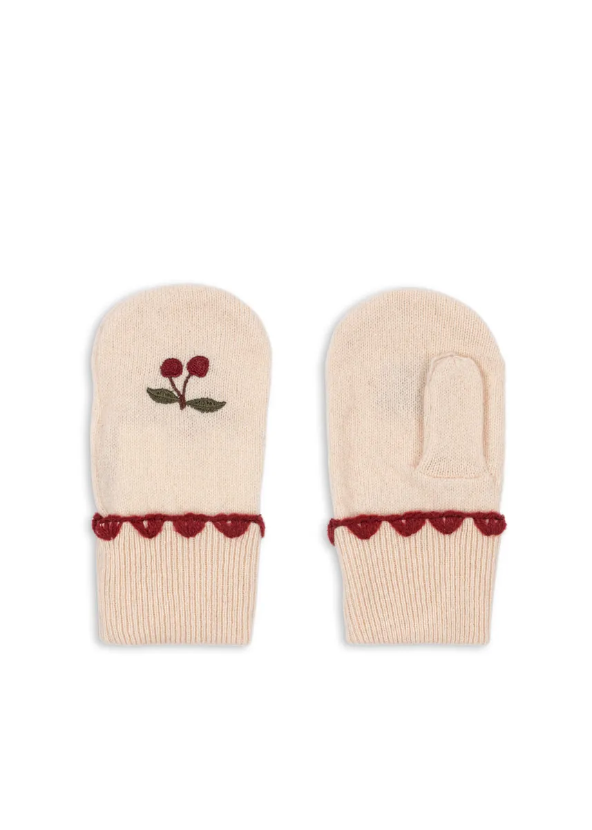 Konges Sløjd Fäustling Handschuhe "Collette" | Off White