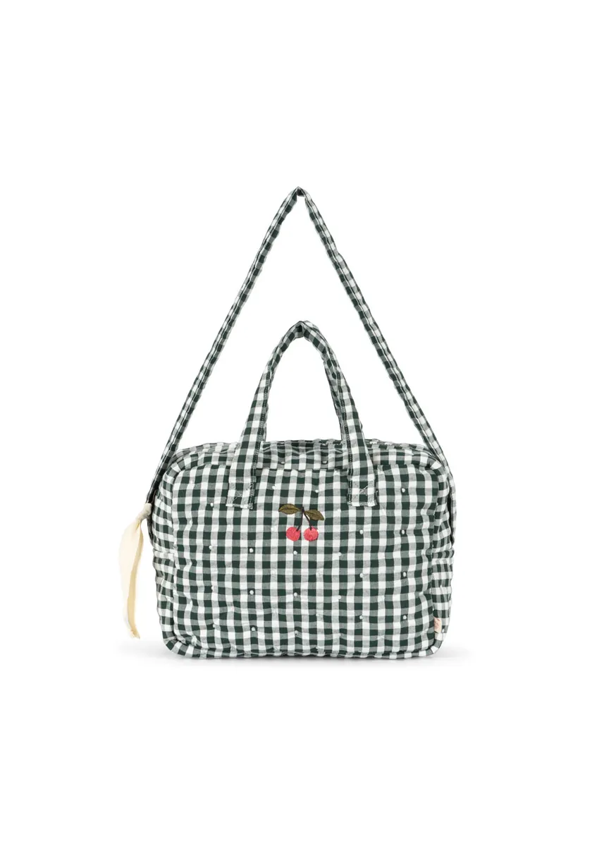 Konges Sløjd Puppen Wickeltasche | Green Check